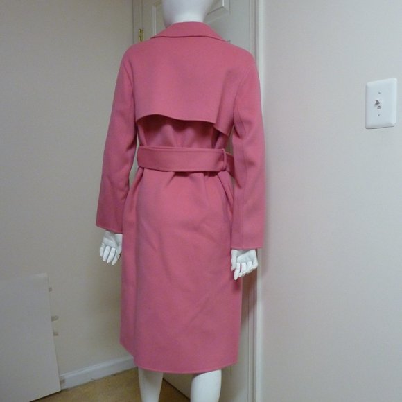 Theory Wrap Trench Coat in Double-Face Wool-Cashmere - Picture 9 of 9